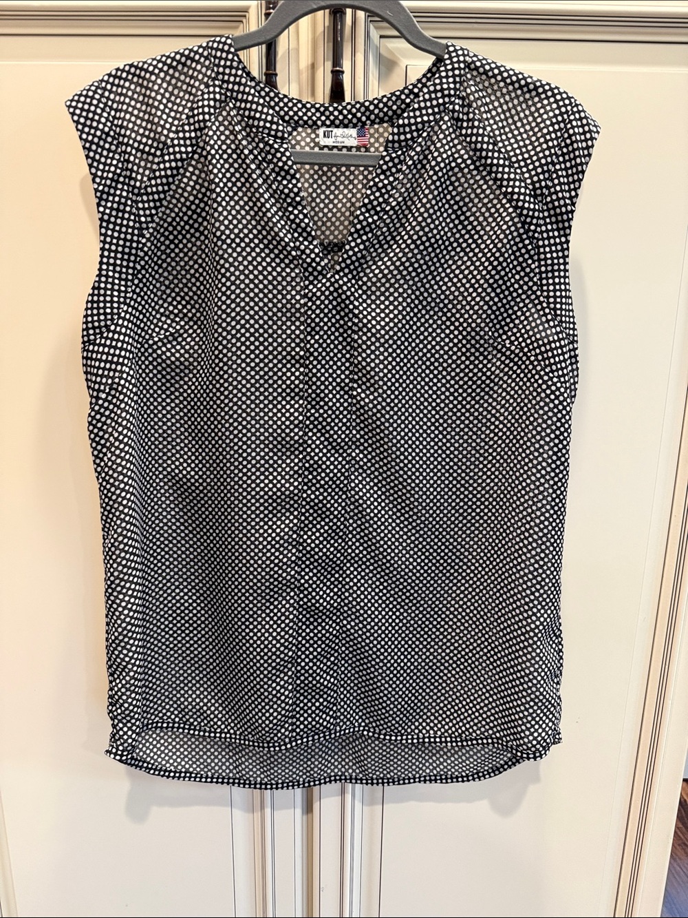 KUT from the Kloth sleeveless blouse